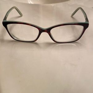 Ralph Lauren Eye Glasses- Shiny Havana on Aquamarine